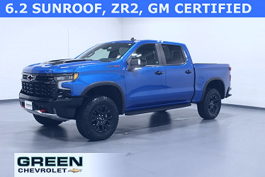 Certified Pre-Owned 2022 Chevrolet Silverado 1500 ZR2 Crew Cab in Quad  Cities #CV354 | Green Family Auto